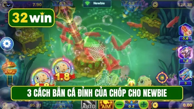 3 cách bắn cá đỉnh của chóp cho newbie